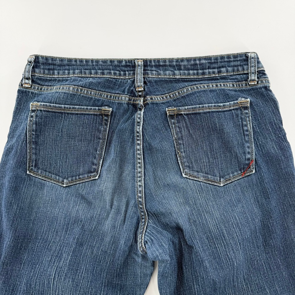 Banana Republic Bootcut Jeans Vintage Women 14L Blue Dark Wash Denim Boot Leg - Picture 11 of 11